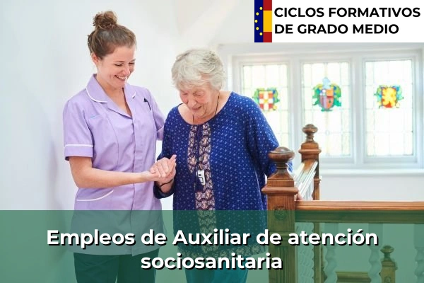 Empleo de Auxiliar de atención sociosanitaria