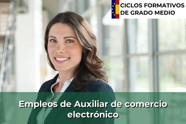 Empleo de Auxiliar de comercio electrónico
