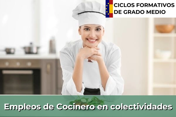 Empleo de Cocinero en colectividades