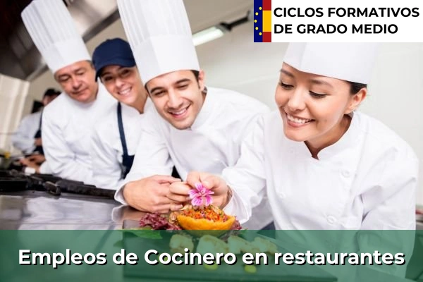Empleo de Cocinero en restaurantes