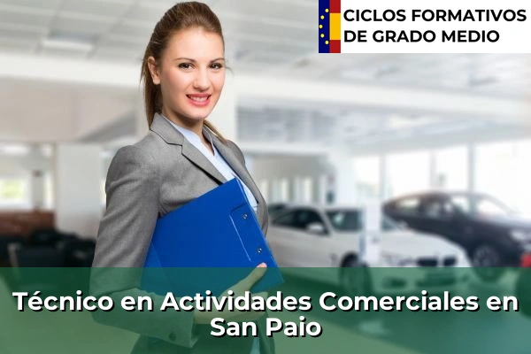 Técnico en Actividades Comerciales en San Paio