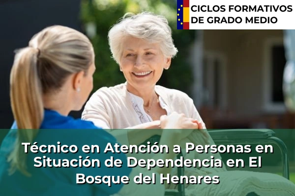 Técnico en Atención a Personas en Situación de Dependencia en El Bosque del Henares