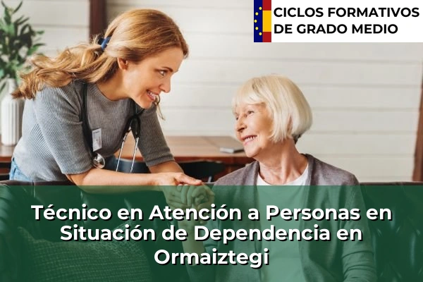 Técnico en Atención a Personas en Situación de Dependencia en Ormaiztegi
