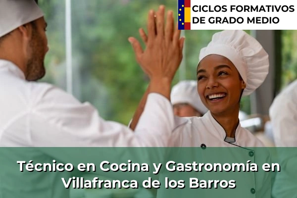Técnico en Cocina y Gastronomía en Trujillo 78 Técnico en Cocina y Gastronomía en Villafranca de los Barros