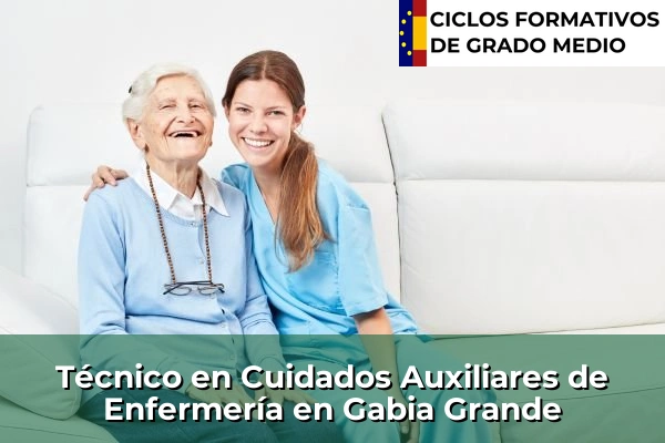 Técnico en Cuidados Auxiliares de Enfermería en Gabia Grande