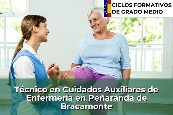 Técnico en Cuidados Auxiliares de Enfermería en Castilla y León 55 Técnico en Cuidados Auxiliares de Enfermería en Peñaranda de Bracamonte