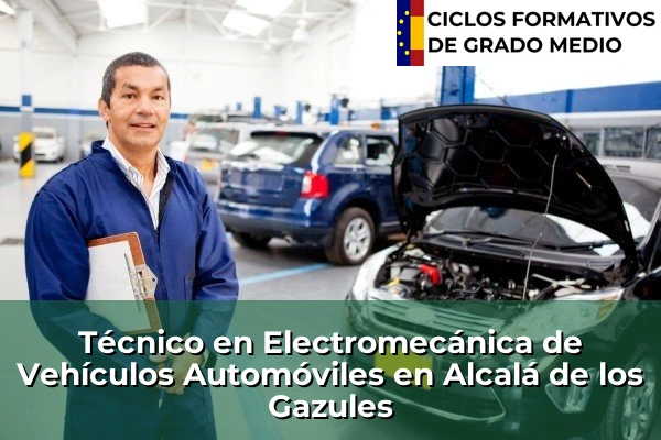 Técnico en Electromecánica de Vehículos Automóviles en Alcalá de los Gazules
