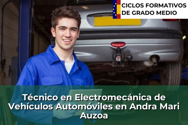 Técnico en Electromecánica de Vehículos Automóviles en Andra Mari