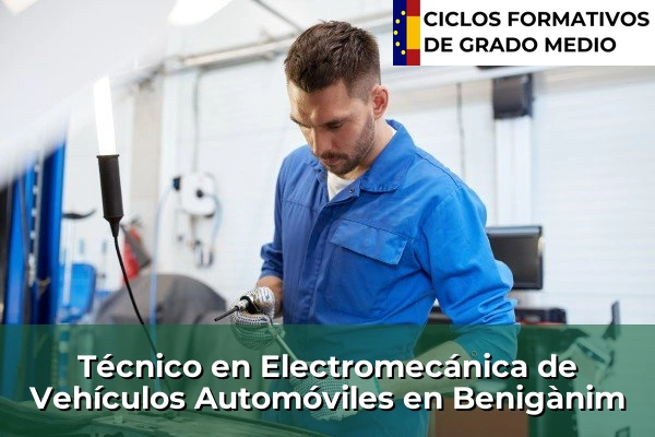 Técnico en Electromecánica de Vehículos Automóviles en Benigànim