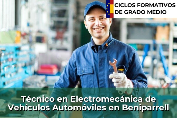 Técnico en Electromecánica de Vehículos Automóviles en Beniparrell