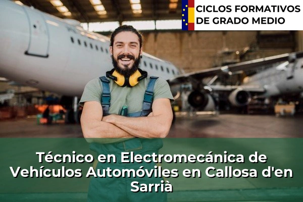 Técnico en Electromecánica de Vehículos Automóviles en Callosa d'en Sarrià