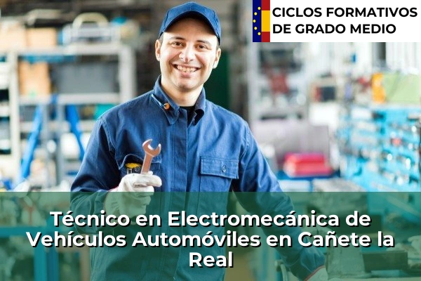 Técnico en Electromecánica de Vehículos Automóviles en Cañete la Real