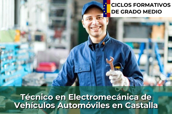 Técnico en Electromecánica de Vehículos Automóviles en Castalla