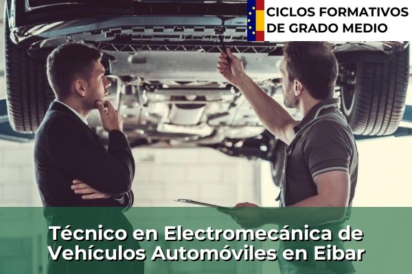 Técnico en Electromecánica de Vehículos Automóviles en Eibar