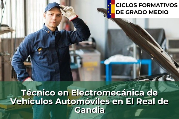 Técnico en Electromecánica de Vehículos Automóviles en El Real de Gandia