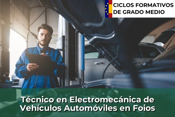 Técnico en Electromecánica de Vehículos Automóviles en Foios