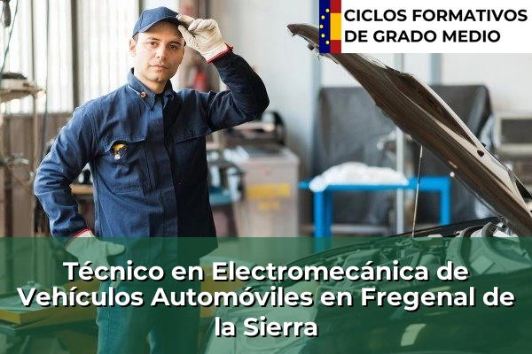 Técnico en Electromecánica de Vehículos Automóviles en Fregenal de la Sierra