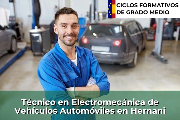 Técnico en Electromecánica de Vehículos Automóviles en Hernani