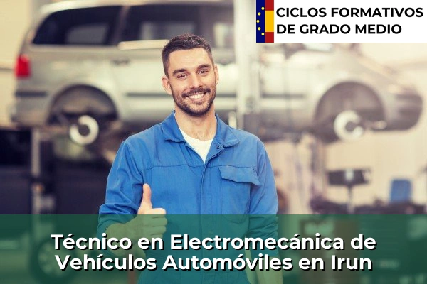 Técnico en Electromecánica de Vehículos Automóviles en Irun