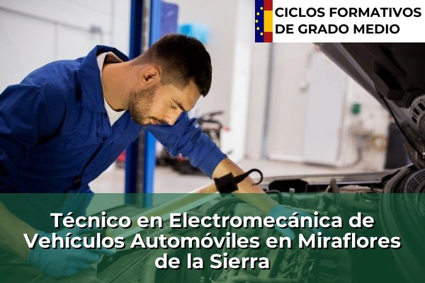 Técnico en Electromecánica de Vehículos Automóviles en Miraflores de la Sierra