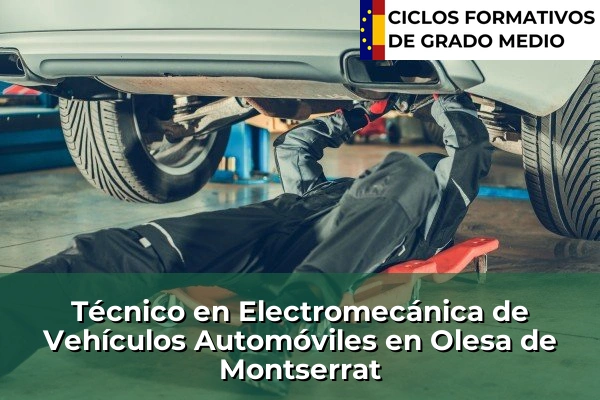 Técnico en Electromecánica de Vehículos Automóviles en La Palma de Cervelló 164 Técnico en Electromecánica de Vehículos Automóviles en Olesa de Montserrat
