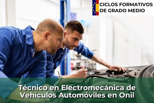 Técnico en Electromecánica de Vehículos Automóviles en Onil