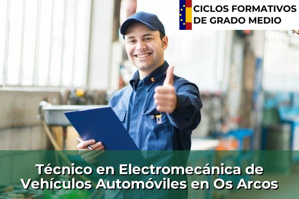 Técnico en Electromecánica de Vehículos Automóviles en Os Arcos