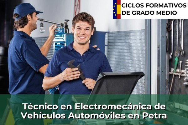 Técnico en Electromecánica de Vehículos Automóviles en Islas Baleares 28 Técnico en Electromecánica de Vehículos Automóviles en Petra