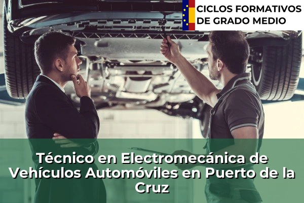 Técnico en Electromecánica de Vehículos Automóviles en Puerto de la Cruz