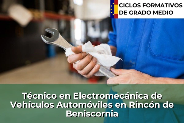 Técnico en Electromecánica de Vehículos Automóviles en Rincón de Beniscornia