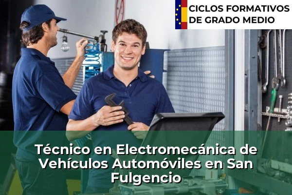 Técnico en Electromecánica de Vehículos Automóviles en San Fulgencio