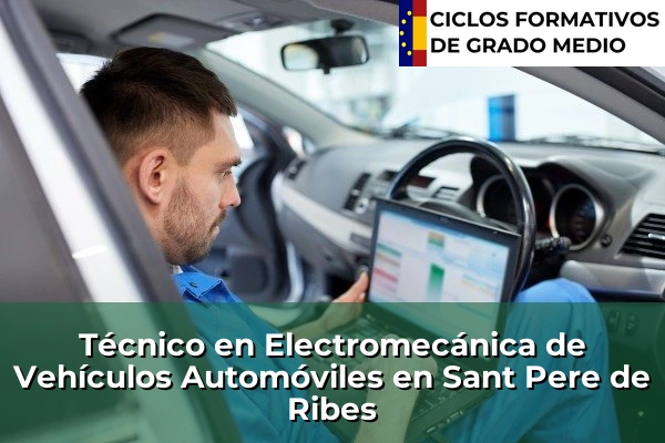 Técnico en Electromecánica de Vehículos Automóviles en La Palma de Cervelló 213 Técnico en Electromecánica de Vehículos Automóviles en Sant Pere de Ribes