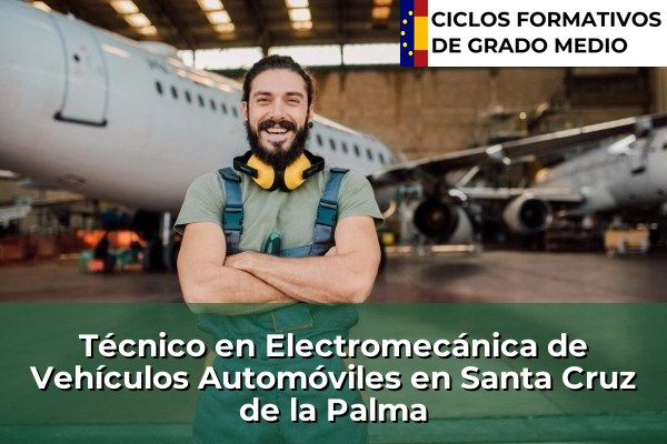 Técnico en Electromecánica de Vehículos Automóviles en Santa Cruz de la Palma