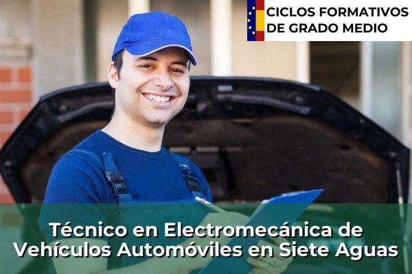 Técnico en Electromecánica de Vehículos Automóviles en Siete Aguas