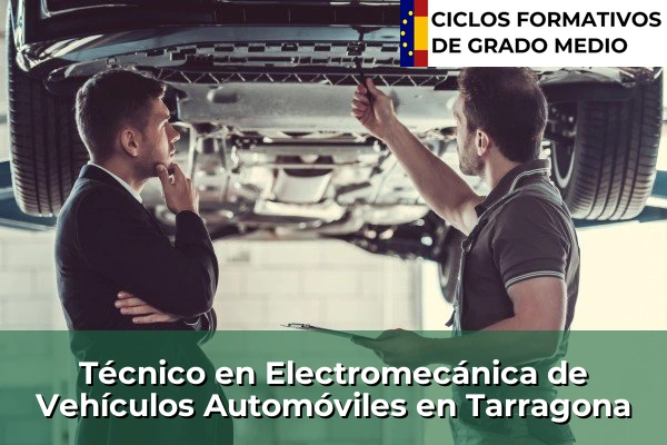 Técnico en Electromecánica de Vehículos Automóviles en La Palma de Cervelló 235 Técnico en Electromecánica de Vehículos Automóviles en Tarragona