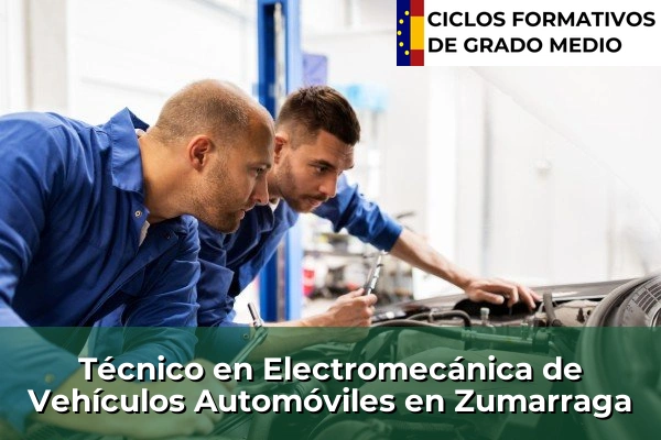 Técnico en Electromecánica de Vehículos Automóviles en Zumarraga