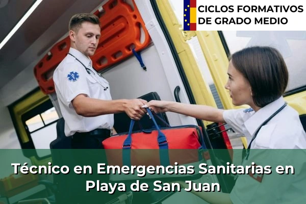 Técnico en Emergencias Sanitarias en Playa de San Juan