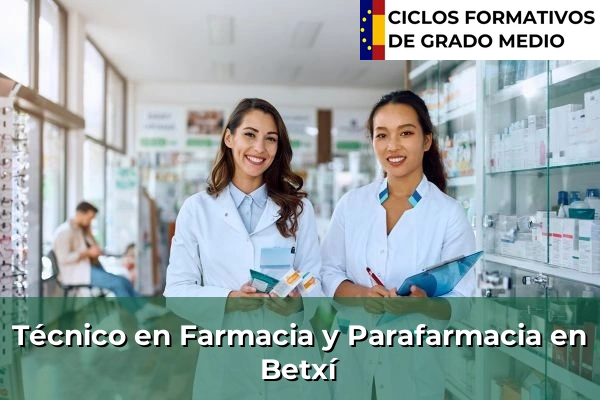 Técnico en Farmacia y Parafarmacia en Betxí
