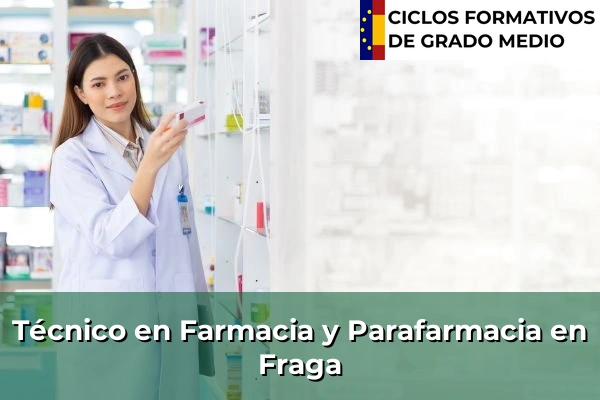 Técnico en Farmacia y Parafarmacia en Fraga