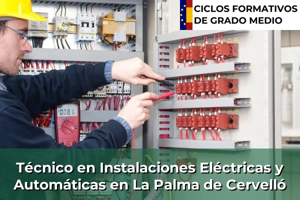 Técnico en Instalaciones Eléctricas y Automáticas en Sant Cristòfol les Fonts 130 Técnico en Instalaciones Eléctricas y Automáticas en La Palma de Cervelló