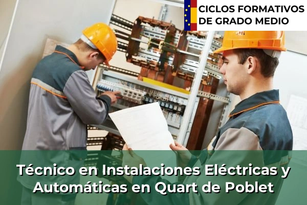 Técnico en Instalaciones Eléctricas y Automáticas en Quart de Poblet