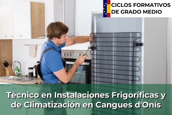 Técnico en Instalaciones Frigoríficas y de Climatización en Cangues d'Onís
