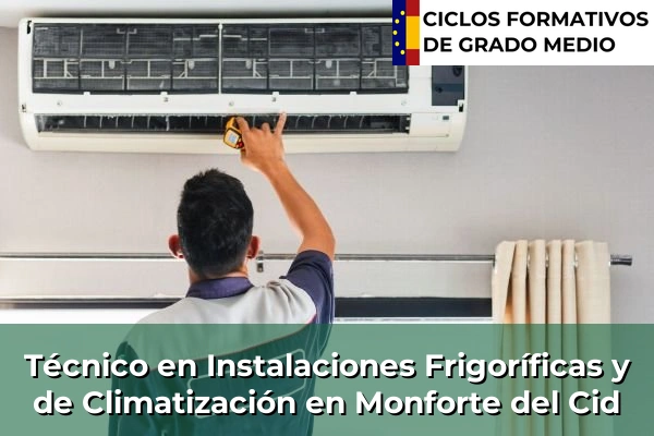 Técnico en Instalaciones Frigoríficas y de Climatización en Terramelar 243 Técnico en Instalaciones Frigoríficas y de Climatización en Monforte del Cid