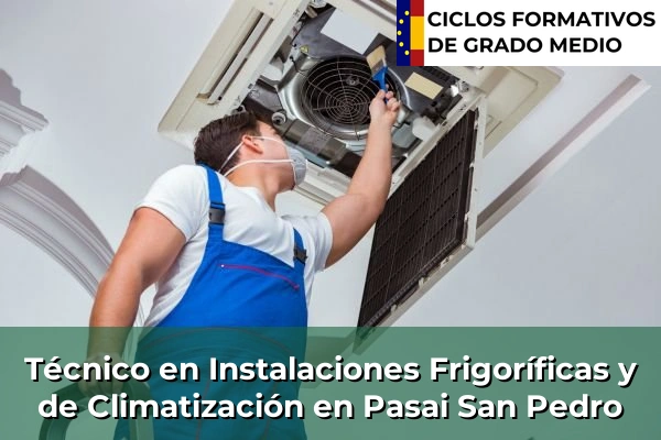 Técnico en Instalaciones Frigoríficas y de Climatización en Pasai San Pedro